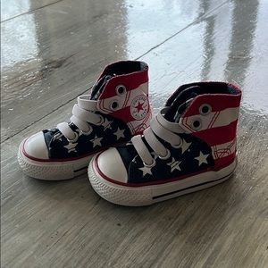 American flag converse